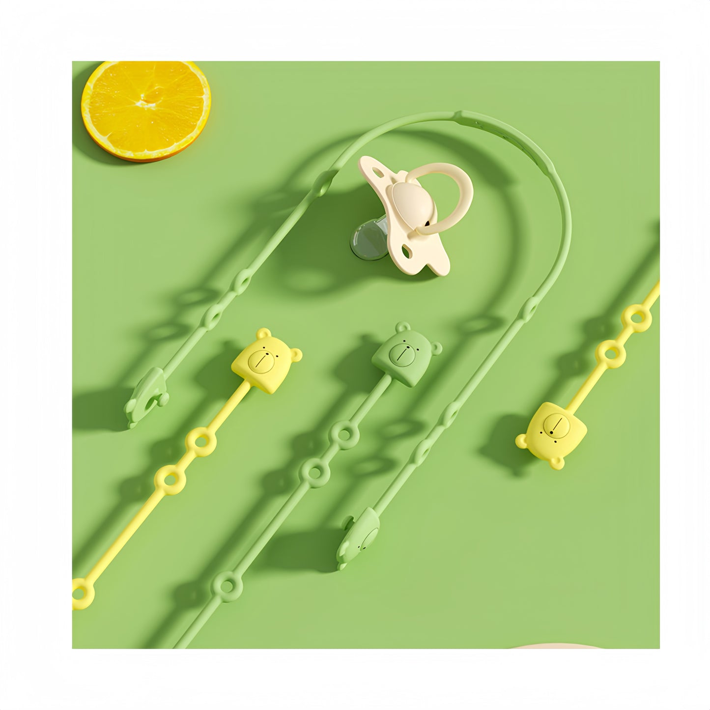 Toy Strap Silicone Clip Chain