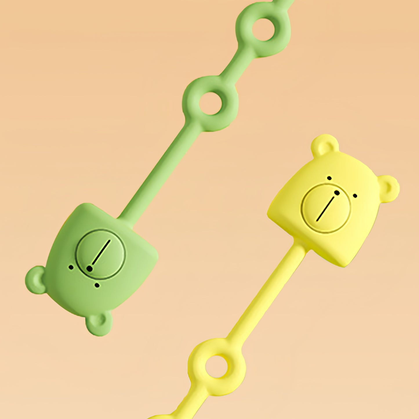 Toy Strap Silicone Clip Chain