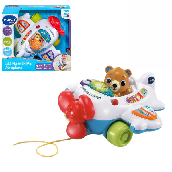 (VTECH) 123 Fly With Me Aeroplane
