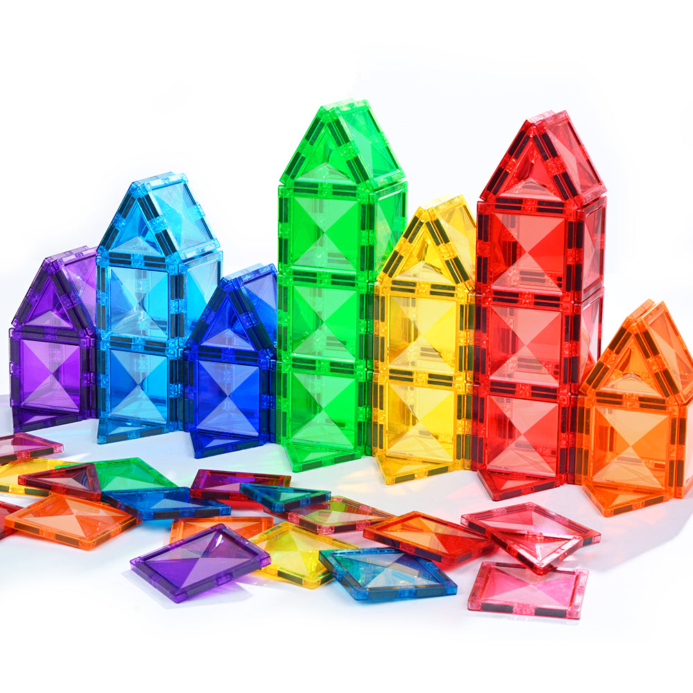 MAGPLAYER Magnetic Tiles 50Pcs