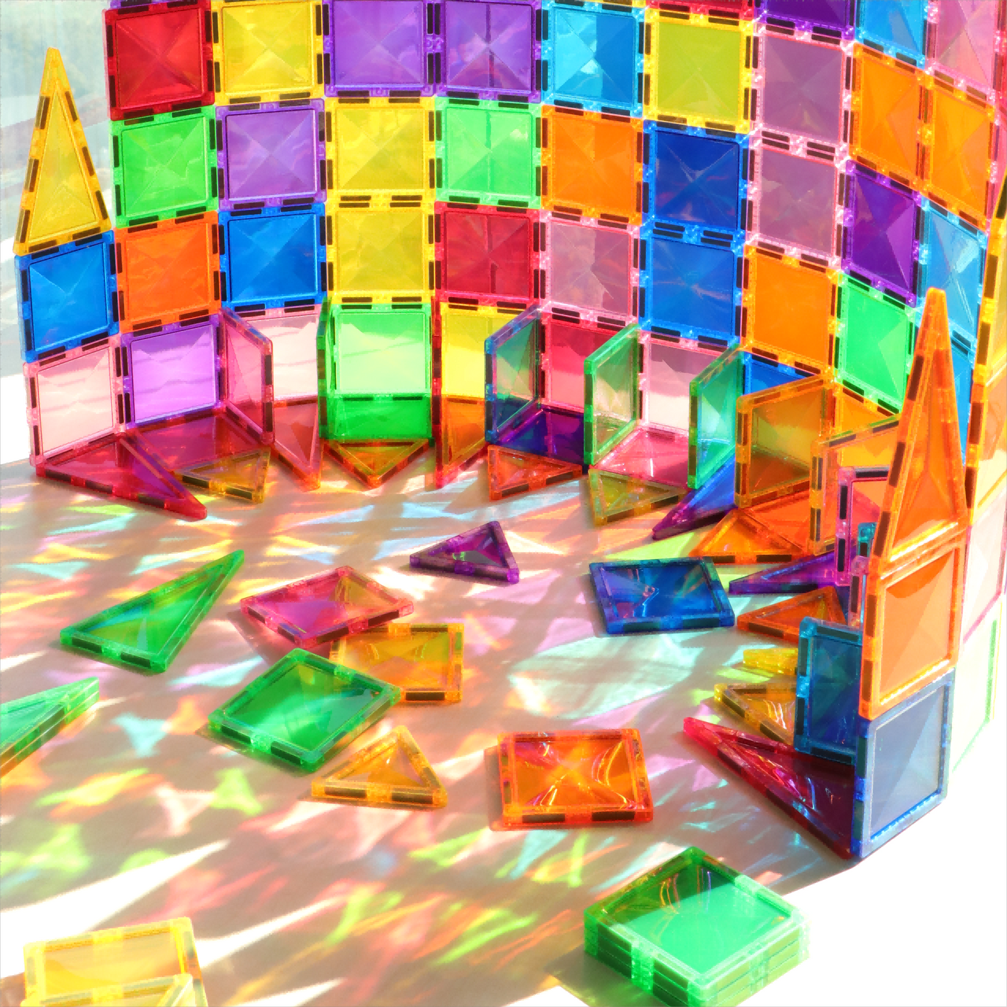 MAGPLAYER Magnetic Tiles 106Pcs