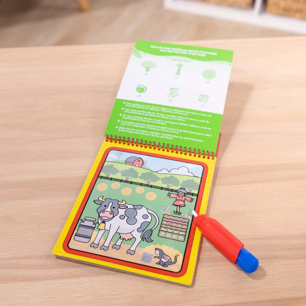 Melissa & Doug Water Wow! Farm – open pad and water pen
