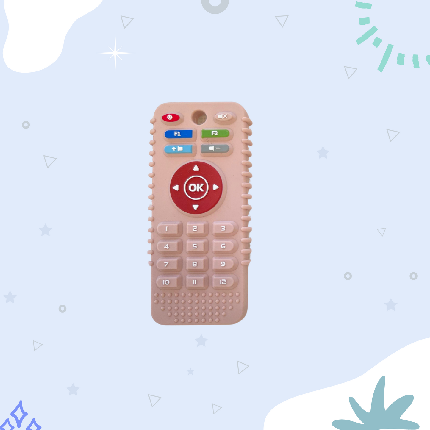 Remote Control Silicone Teether