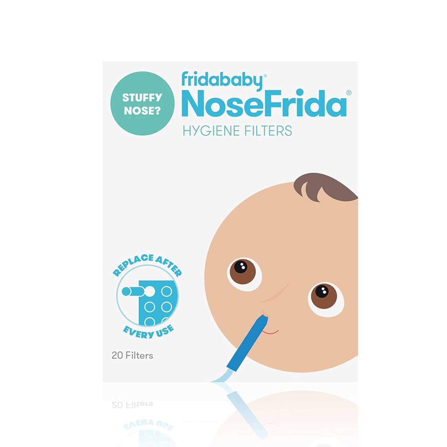 Frida Baby Nasal Aspirator Original 20 NoseFrida Filter Refills