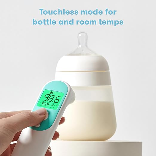 Frida Baby Thermometer, 3-in-1 Infrared Thermometer for Ear, Forehead & Touchless Baby, Infants, Toddlers, Kids & Adults