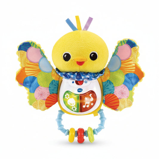 (VTech) Piou-Piou Eveil des sens – Interactive Musical Plush Bird (FR)
