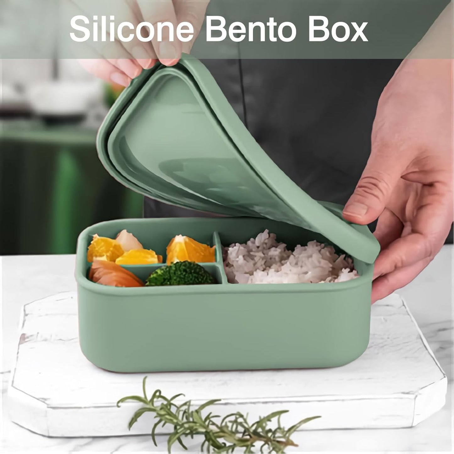 Silicone Bento Box (Medium)
