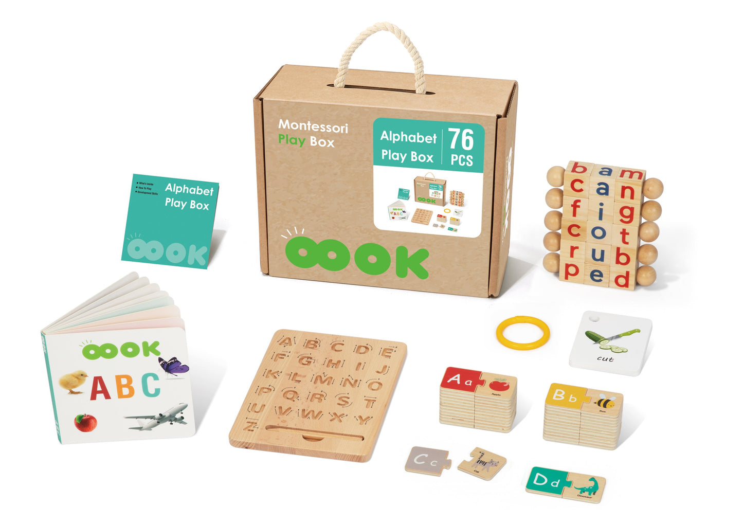 Montessori Alphabet Play Box