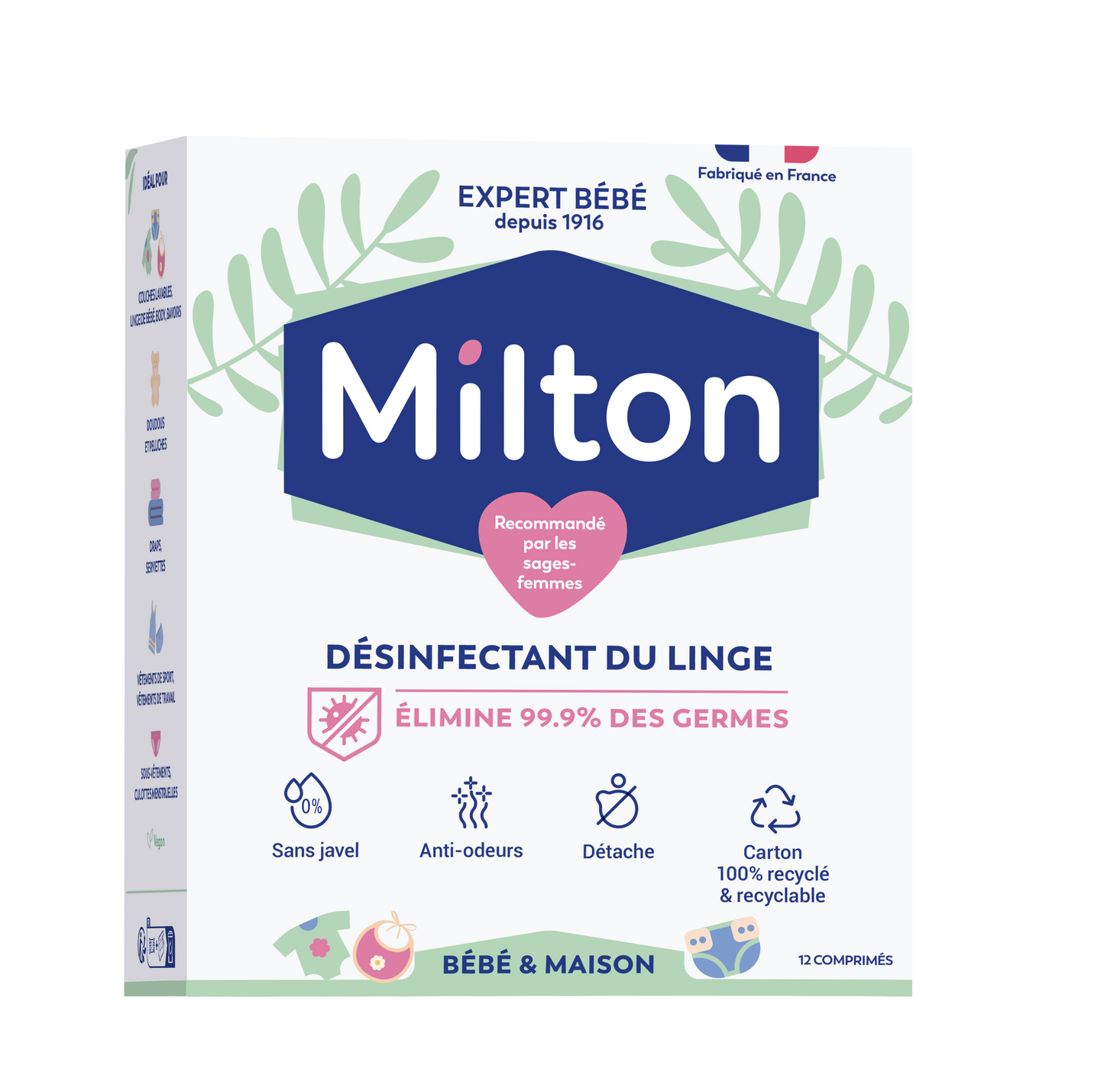MILTON ANTIBACTERIAL LAUNDRY