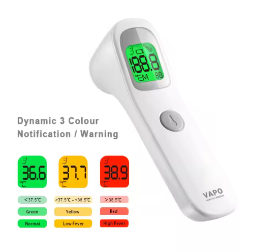 Non-Contact Digital IR Thermometer - Object & Body -