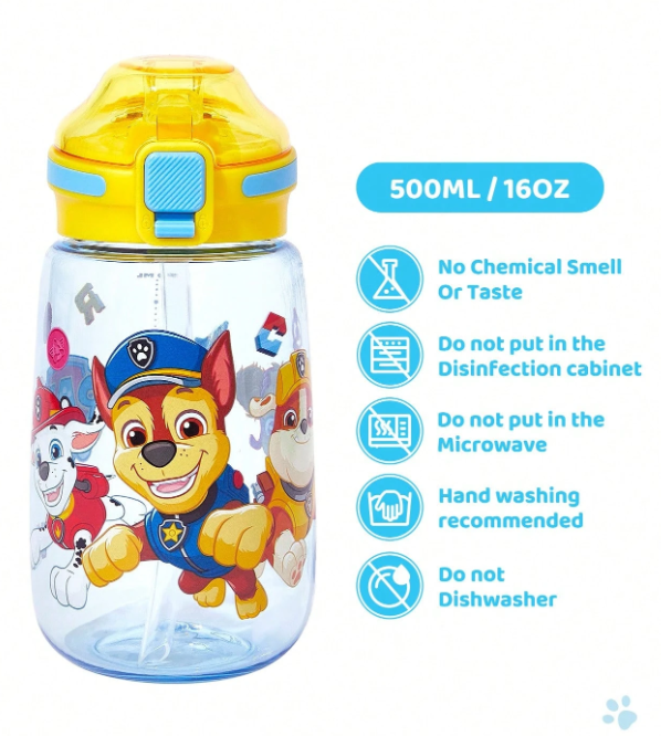 Paw Patrol Nickelodeon Water Bottle β 500ml