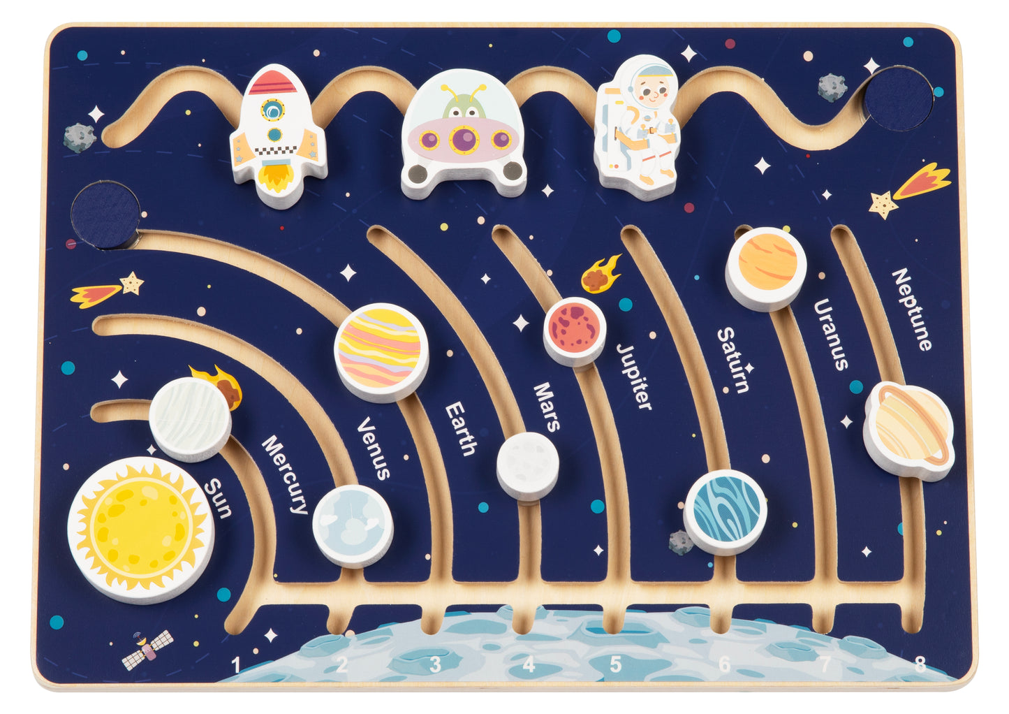 Space Maze β A Galactic Adventure for Little Hands! (2Y+)