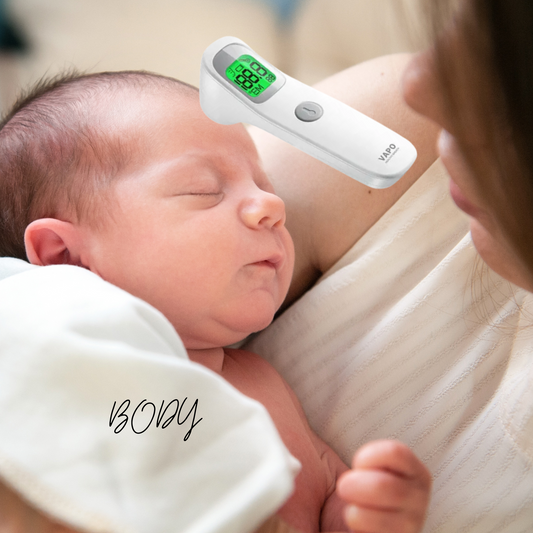 Non-Contact Digital IR Thermometer - Object & Body -