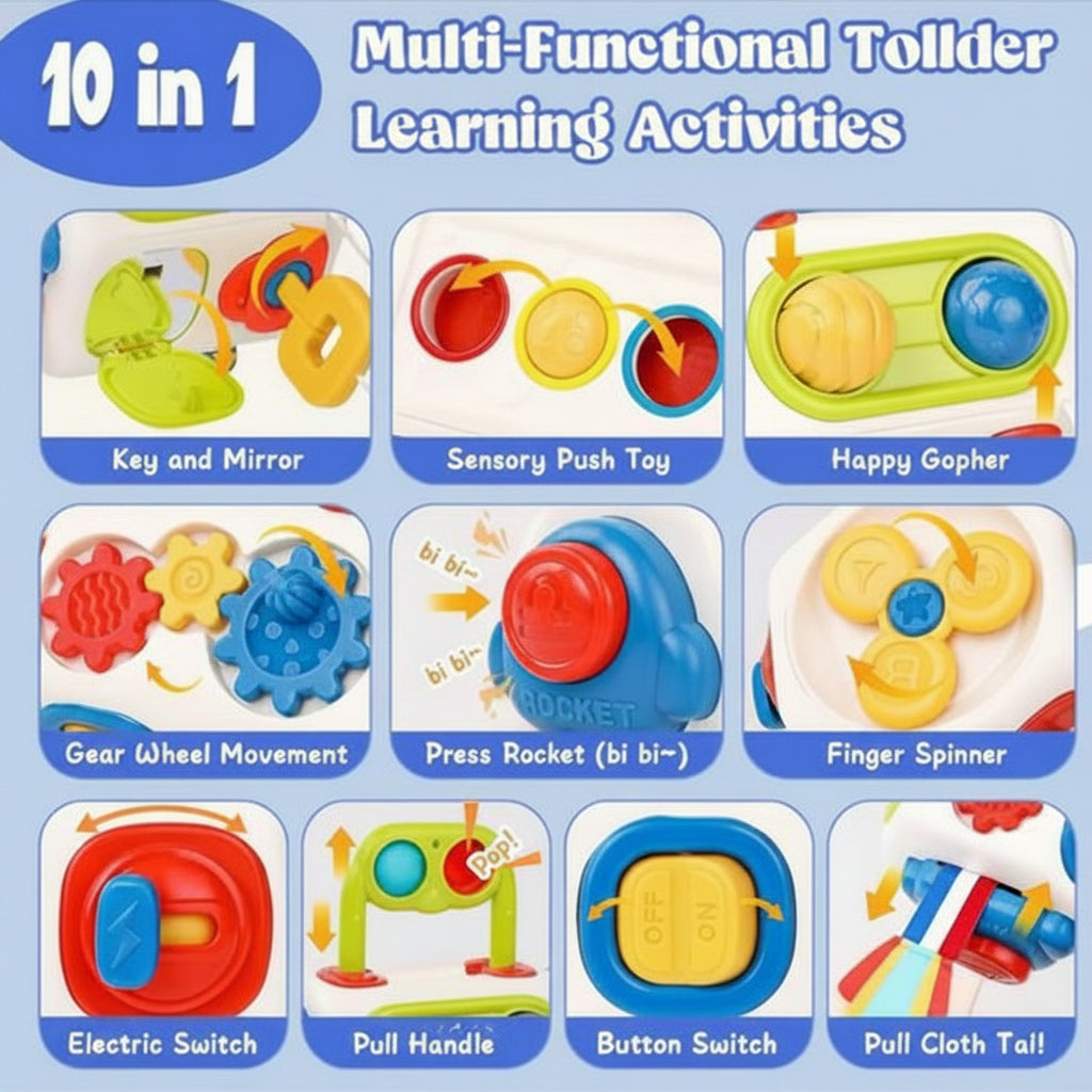 Busy Cube Montessori Sensory Toy