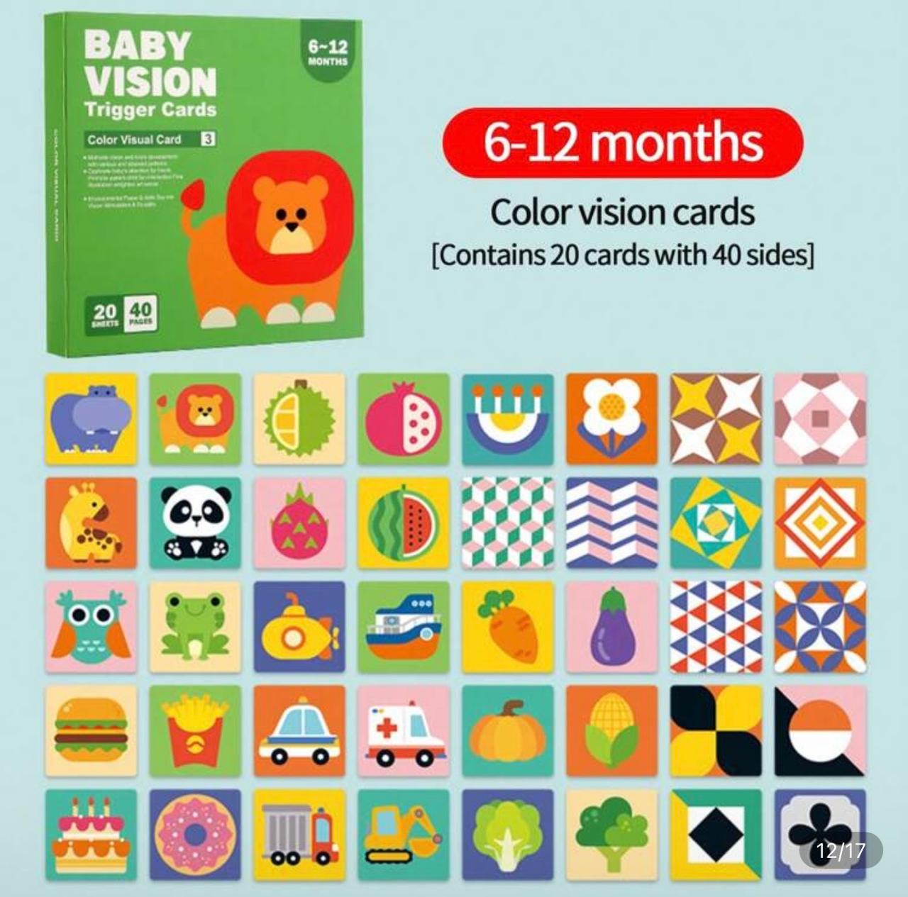 Color Vision Cards (6β12 Months)