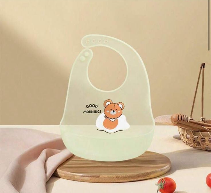 Silicone Baby Bib – Waterproof & Easy to Clean