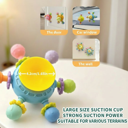 Rotating Bear Silicone Teether Toy