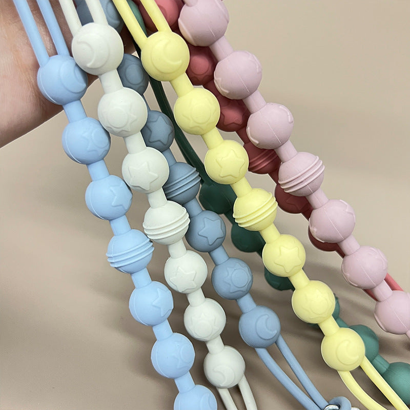 Pacifier Clip Chain Wooden Clip