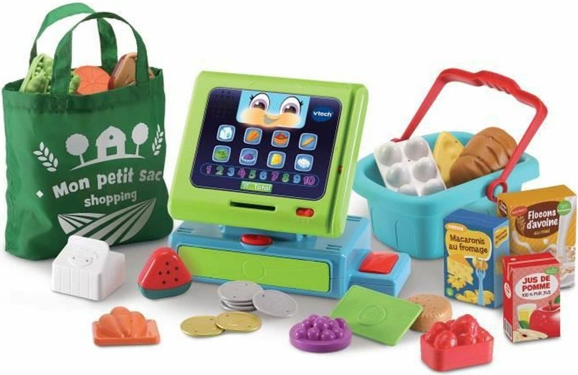 (VTECH) Caisse Enregistreuse Interactive Maxi Shopping (VT-FR)