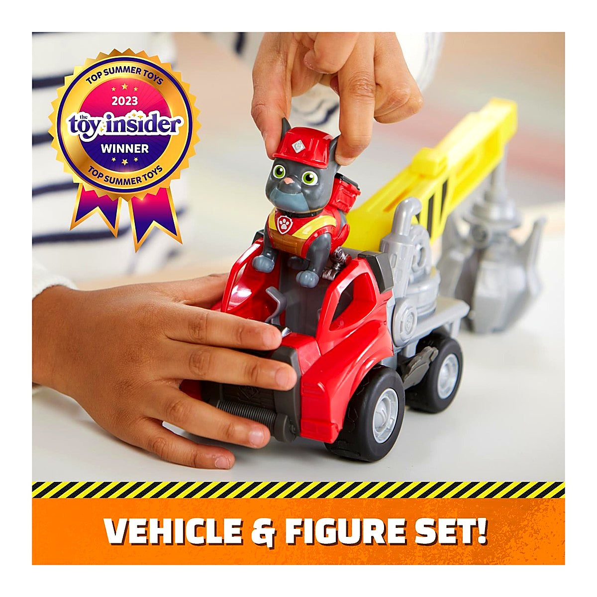 PAW Patrol Rubble & Crew – Charger's Mega Power Crane Tool Vehicle