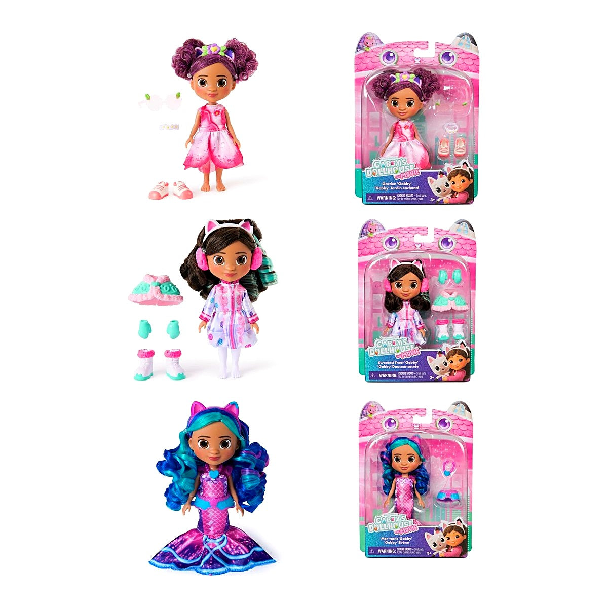 Gabby's Dollhouse: The Movie – Small Doll (Assorted)