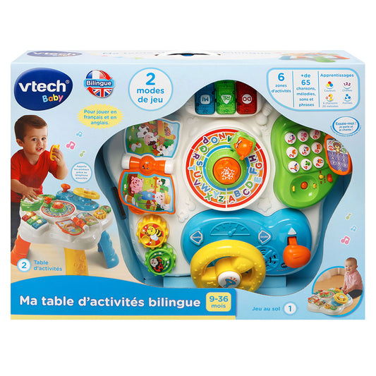 (VTECH) MA TABLE D ACTIVITES BILINGUE (VTFR)