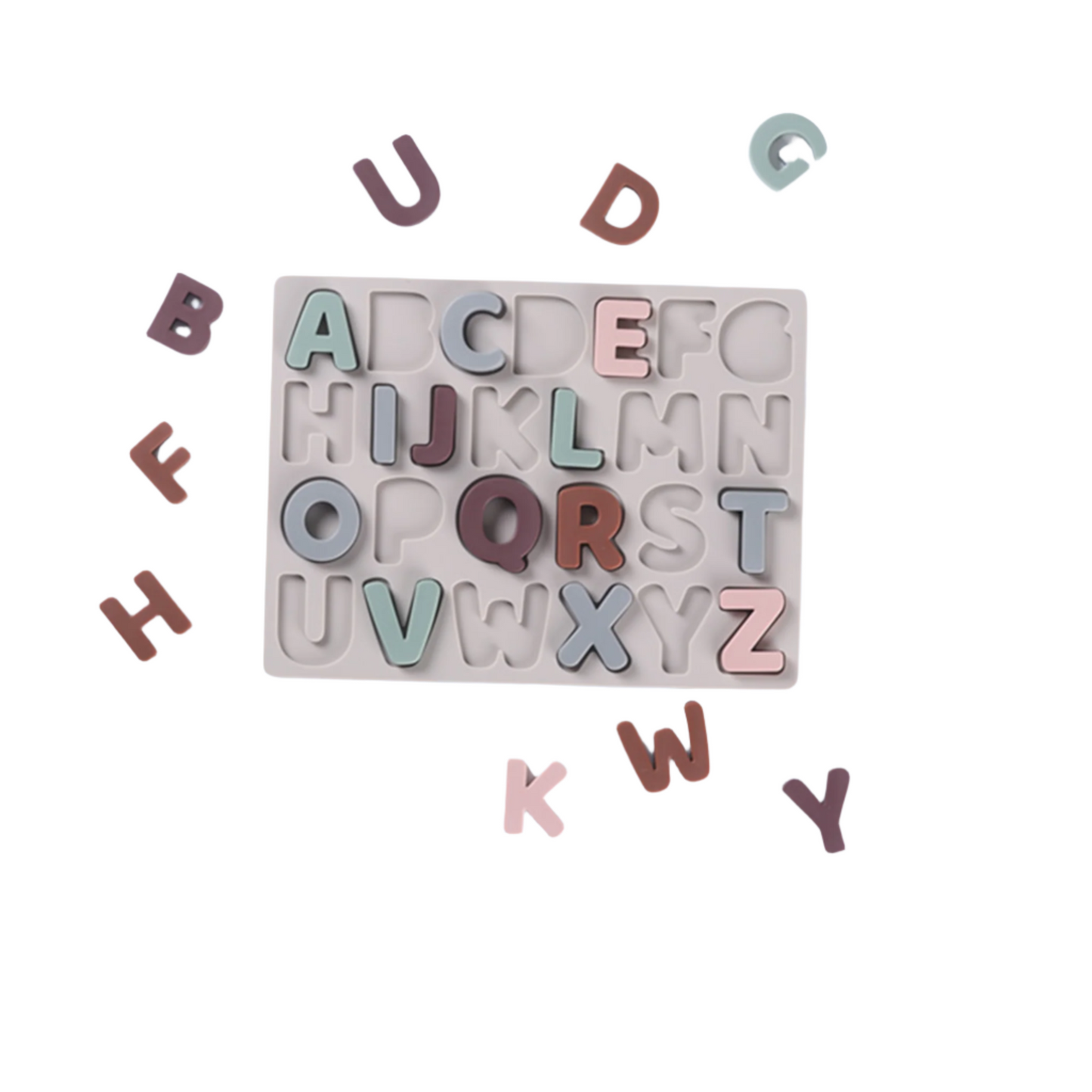 Silicone Alphabet Puzzle