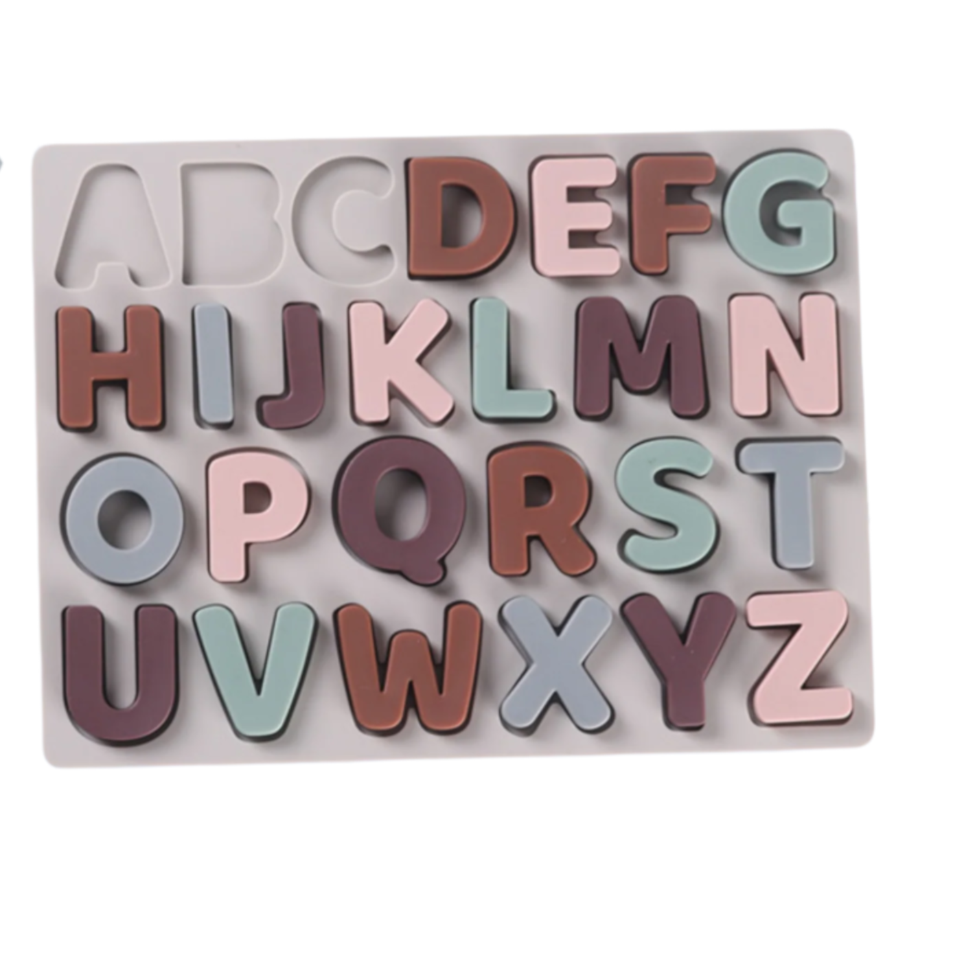 Silicone Alphabet Puzzle