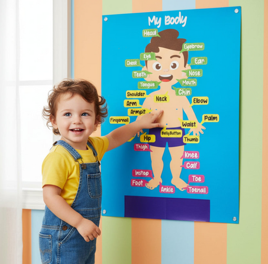 My Body Wall-Mounted Busy Board (VELCRO)