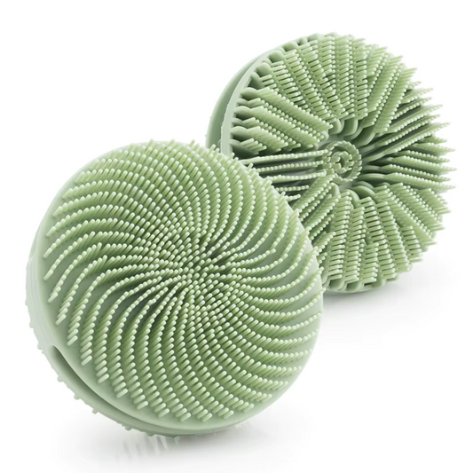 Double-Sided Silicone Loofah – Gentle & Deep Cleansing