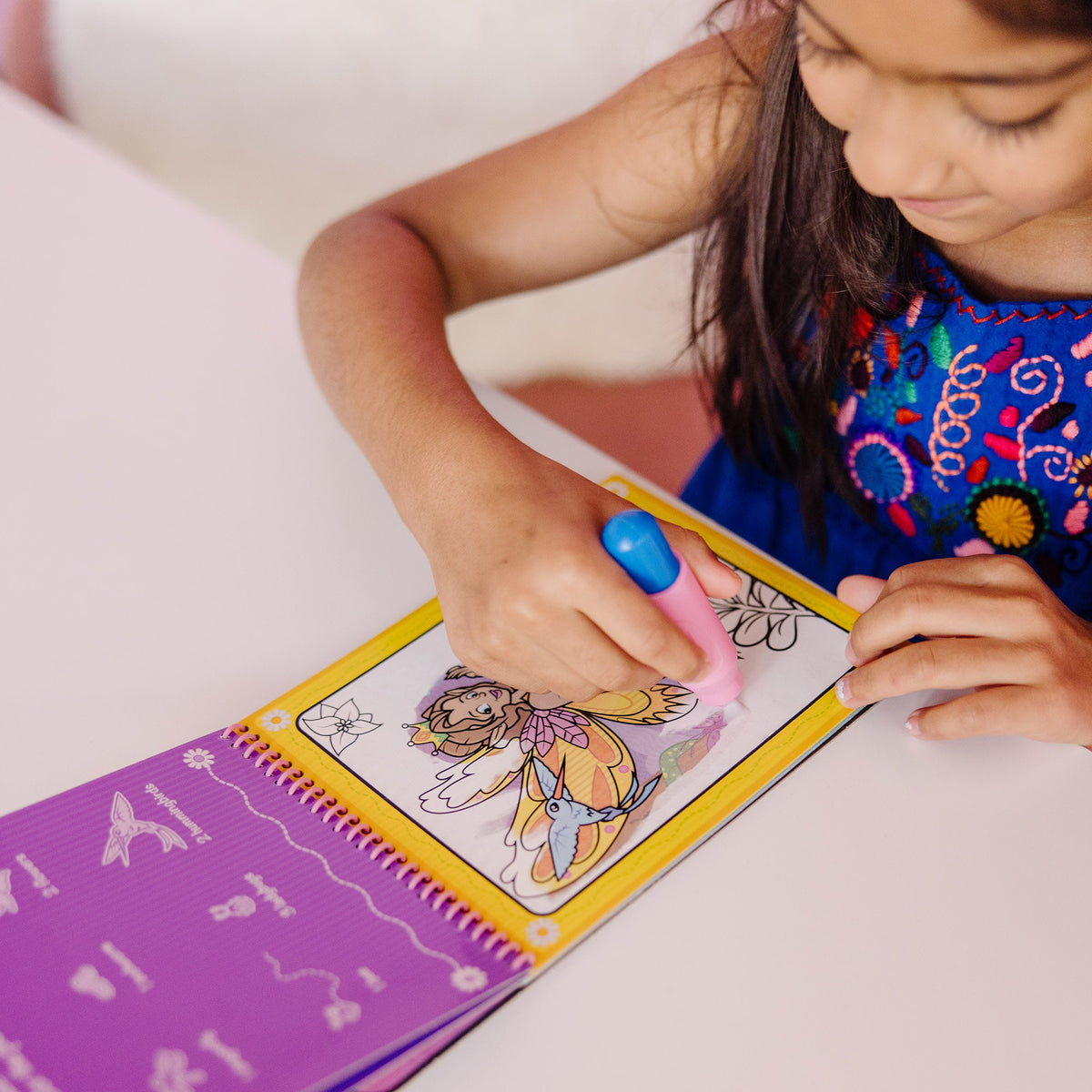 Melissa & Doug Water Wow! Fairy Tale – water pen revealing colours