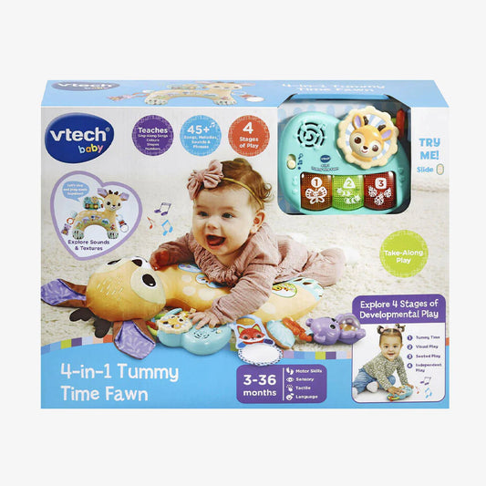 (VTECH) 4-IN-1 TUMMY TIME FAWN (UK)
