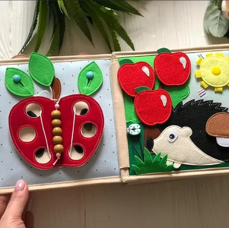 Giraffe Busy Book