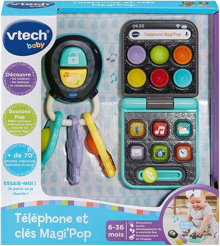 (VTECH) Téléphone et Clés Magi Pop (VTFR)
