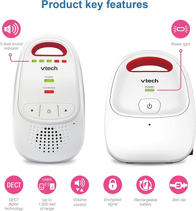 VTech BM1000 Audio Baby Monitor