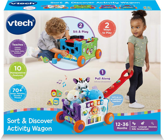(VTECH) Sort & Discover Activity Wagon (VTUK)