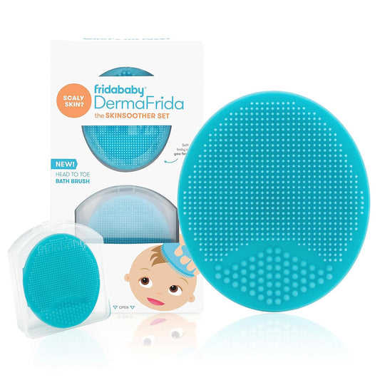 Frida Baby DermaFrida – The SkinSoother Baby Bath Brush (2 Pack)