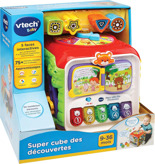 (VTECH) SUPER CUBE DES DECOUVERTES (VTFR)