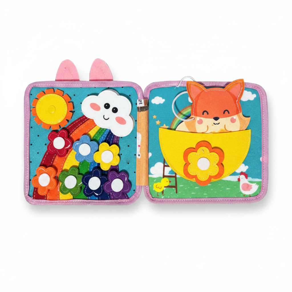 RABBIT BUSY BOOK