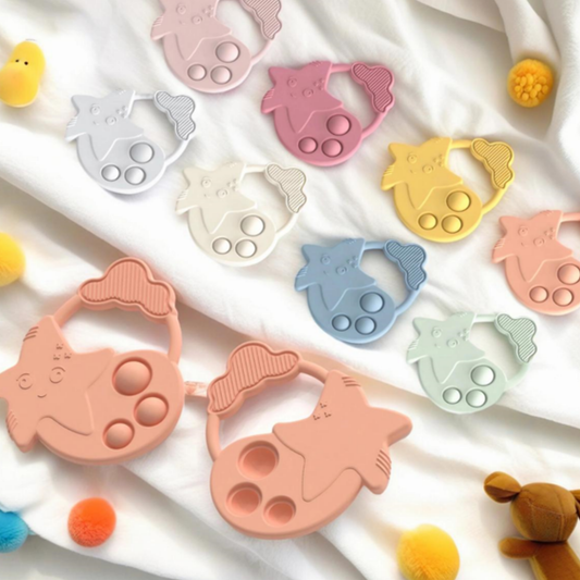 Star Silicone Puppet Teethe