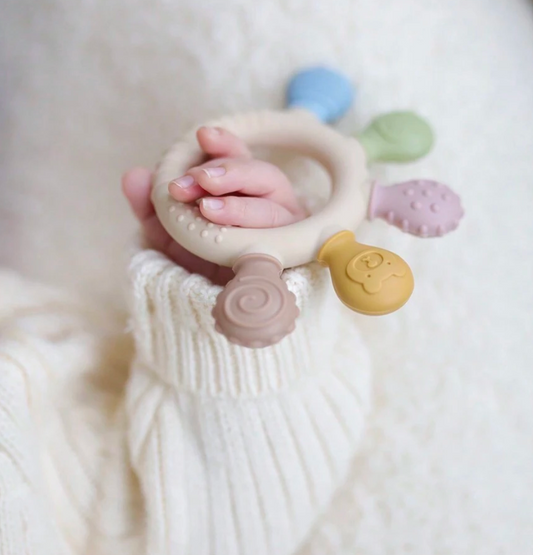 Colorful Silicone Baby Teether