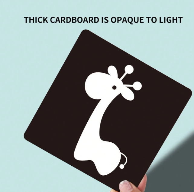 Black & White Visual Stimulation Cards (0-3 Months)