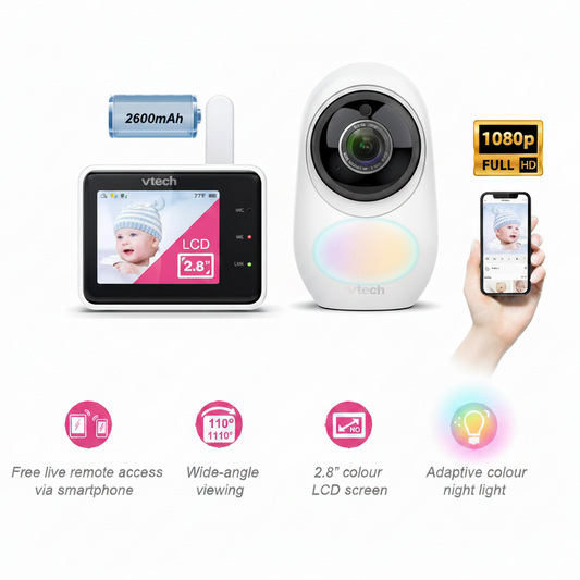 Vtech 2.8" Smart Wi-Fi 1080p Video Monitor – RM2751