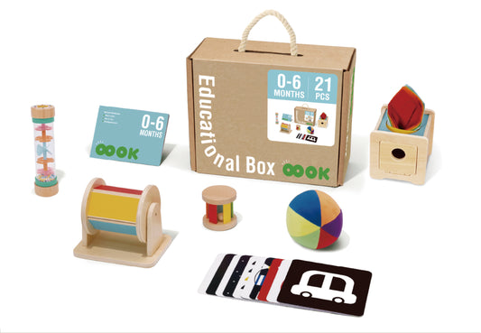 Educational Box – Baby’s First Learning Adventure (0–6 Months)