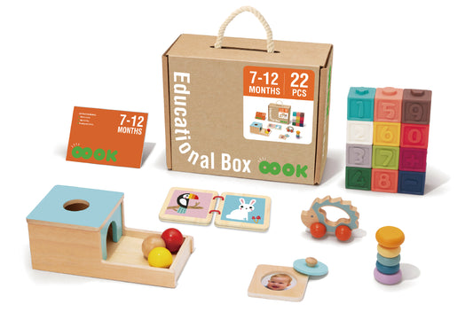 Educational Box – Discover, Learn & Play! (6–12 Months)