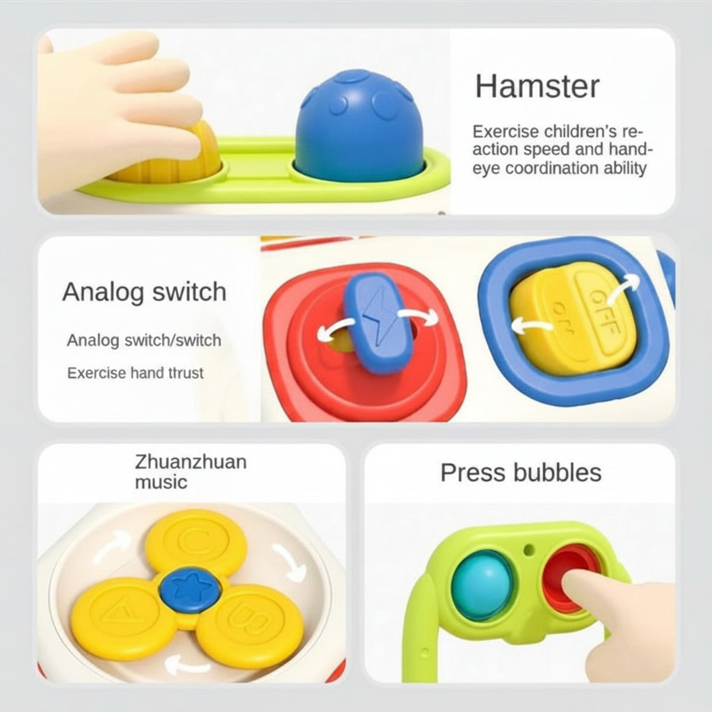 Busy Cube Montessori Sensory Toy