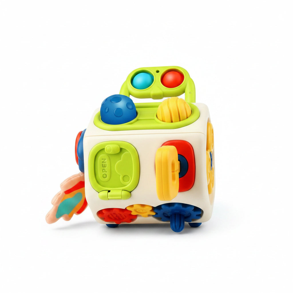 Busy Cube Montessori Sensory Toy