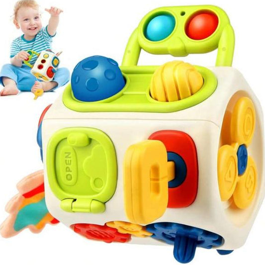 Busy Cube Montessori Sensory Toy