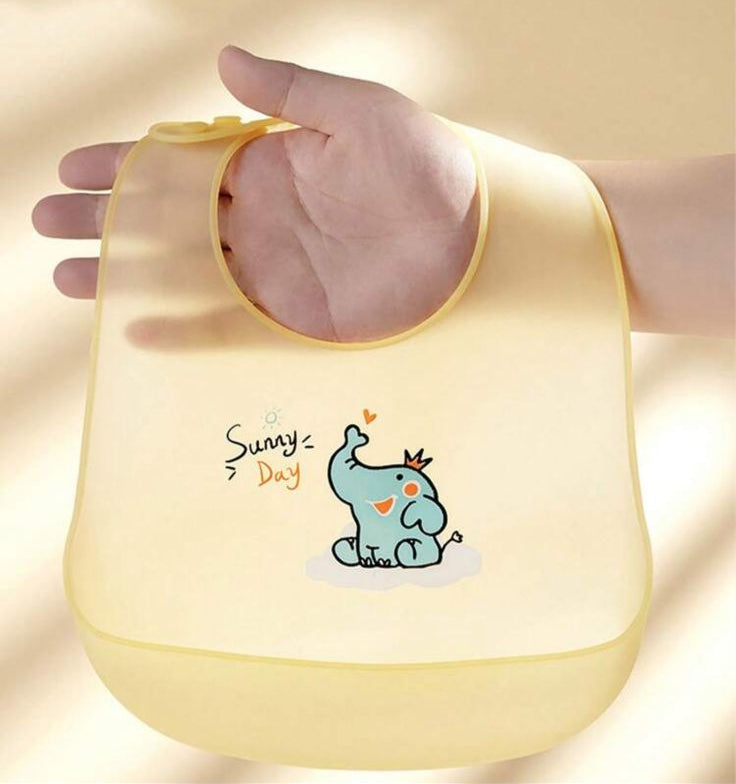 Silicone Baby Bib – Waterproof & Easy to Clean