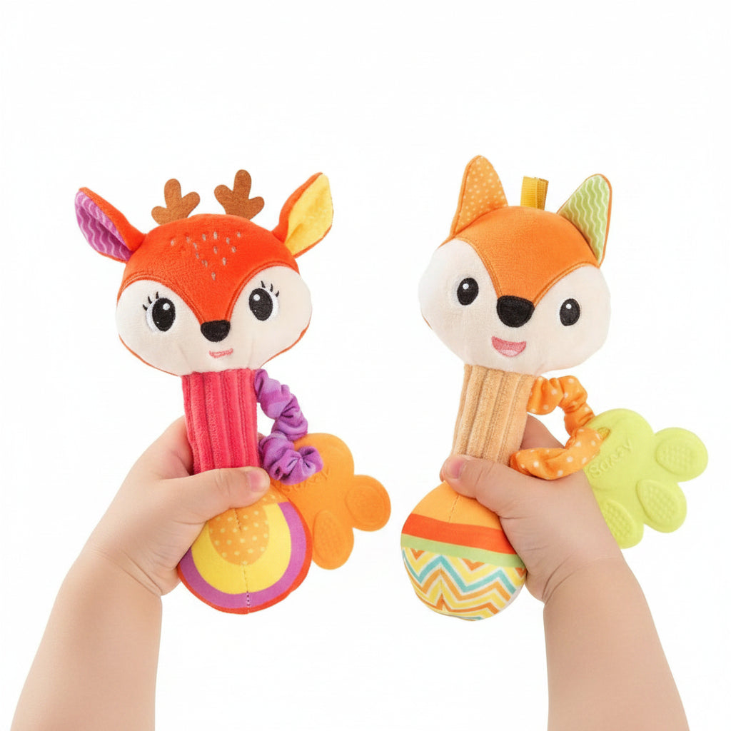 Baby Rattle Soft Plush Toy